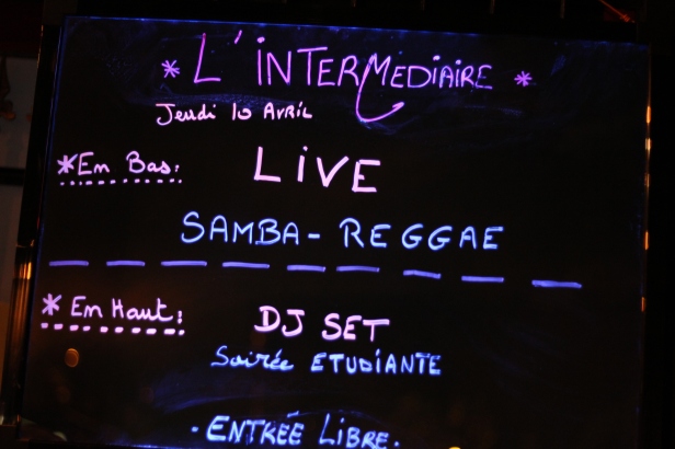 Samba Reggae , Live L'Intermediaire - Photo : Fred reGGaeLover 2014