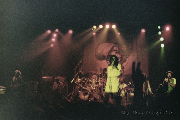 Peter Tosh & Word Sound And Power , Live 1983 Dusseldorf - photo by www.Skao.de